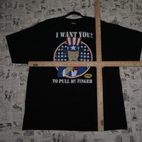 XXL - Vintage Y2K Mtv T-Shirts description want you pull my - Black - XXL