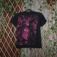 S - Vintage Y2K American Vintage T-Shirts anime description - Black - S