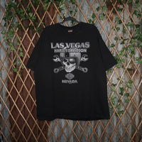 XXXL - Vintage Y2K Harley-davidson T-Shirts description las - Black - XXXL