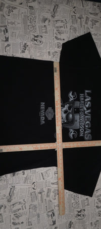 XXXL - Vintage Y2K Harley-davidson T-Shirts description las - Black - XXXL