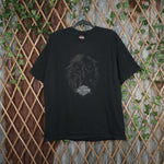 XL - Vintage Y2K Harley Davidson T-Shirts eagle mile high - Black - XL