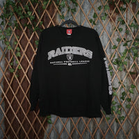 L - Vintage Y2K Nfl T-Shirts raiders national football - Black - L