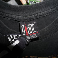 XL - Vintage Y2K Giant T-Shirts looney tunes marvin martian - Black - XL
