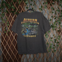 XL - Vintage Y2K Harley-davidson T-Shirts descriptions skull - Gray - XL