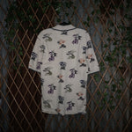 S - Vintage Y2K Dockers T-Shirts golf aop pattern abstract - White - S