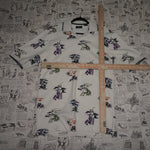 S - Vintage Y2K Dockers T-Shirts golf aop pattern abstract - White - S