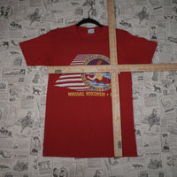 S - Vintage Y2K American Vintage T-Shirts world cup mid - Red - S