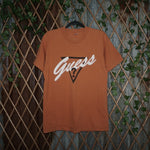 M - Vintage Y2K Guess T-Shirts description throwback spell - Orange - M