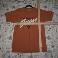 M - Vintage Y2K Guess T-Shirts description throwback spell - Orange - M