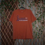 L - Vintage Y2K American Vintage T-Shirts jesus play win - Orange - L