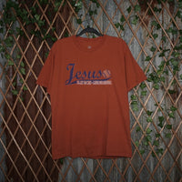 L - Vintage Y2K American Vintage T-Shirts jesus play win - Orange - L