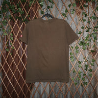 M - Vintage Y2K Element T-Shirts description fire earth wind - Brown - M