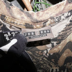 L - Vintage Y2K Realtree T-Shirts camouflage pattern mossy - Brown - L