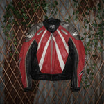 46 - Vintage Y2K Joe Rocket Jackets Coats zip heavyweight - Red - 46
