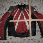 46 - Vintage Y2K Joe Rocket Jackets Coats zip heavyweight - Red - 46