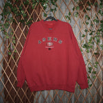 XXL - Vintage Y2K Nhl Sweatshirts 49ers san francisco - Red - XXL