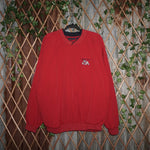 L - Vintage Y2K Antigua Sweatshirts description fresno state - Red - L