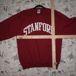M - Vintage Y2K Russell Athletic Sweatshirts stanford - Red - M