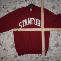 M - Vintage Y2K Russell Athletic Sweatshirts stanford - Red - M