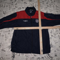 M - Vintage Y2K Umbro Jackets Coats description embroidered - Blue - M