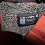 L - Vintage Y2K Carhartt Jackets Coats description plaid - Red - L