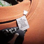 M - Vintage Y2K Perry Ellis Sweatshirts america spell - Orange - M