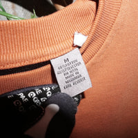 M - Vintage Y2K Perry Ellis Sweatshirts america spell - Orange - M
