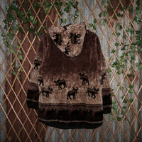XL - Vintage Y2K American Vintage Jackets Coats aop bison - Brown - XL