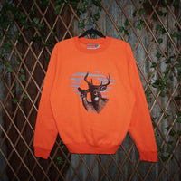 L - Vintage Y2K Winchester Sweatshirts description deer buck - Orange - L
