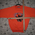 L - Vintage Y2K Winchester Sweatshirts description deer buck - Orange - L