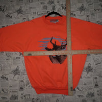 L - Vintage Y2K Winchester Sweatshirts description deer buck - Orange - L