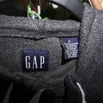 S - Vintage Y2K Gap Hoodies spell arc logo fleece style - Gray - S