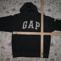S - Vintage Y2K Gap Hoodies spell arc logo fleece style - Gray - S