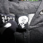 M - Vintage Y2K Metal Mulisha Hoodies description big - Gray - M