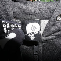 M - Vintage Y2K Metal Mulisha Hoodies description big - Gray - M