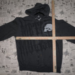 M - Vintage Y2K Metal Mulisha Hoodies description big - Gray - M