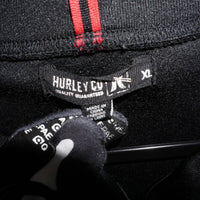 Vintage Y2K Hurley Sweatshirts description zip track jacket - Black - PERIOD