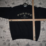 M - Vintage Y2K Lee Sweatshirts purdue boilermakers - Blue - M
