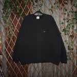 XXL - Vintage Y2K Nike Sweatshirts swoosh check chest hit - Blue - XXL