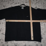 XXL - Vintage Y2K Nike Sweatshirts swoosh check chest hit - Blue - XXL