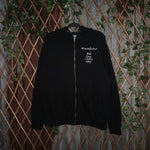 L - Vintage Y2K Apx Hoodies atmosphere god loves ugly spell - Black - L