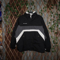 L - Vintage Y2K Columbia Jackets Coats embroidered spell - Black - L