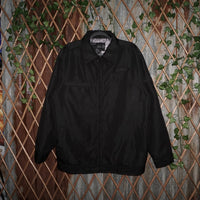 XL - Vintage Y2K Srh Jackets Coats description embroidered - Black - XL