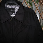 XL - Vintage Y2K Srh Jackets Coats description embroidered - Black - XL