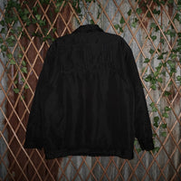 XL - Vintage Y2K Srh Jackets Coats description embroidered - Black - XL