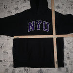 XL - Vintage Y2K Mv Sport Hoodies nyu new york university - Black - XL