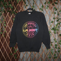 M - Vintage Y2K La Gear Sweatshirts description los angeles - Black - M