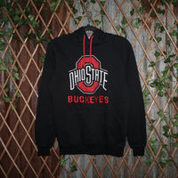 S - Vintage Y2K Stadium Athletics Hoodies - Black - S