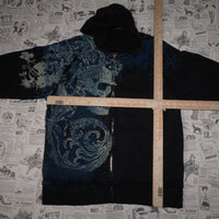 L - Vintage Y2K American Vintage Hoodies extreme couture - Black - L