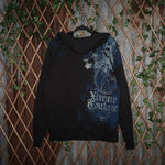 L - Vintage Y2K American Vintage Hoodies extreme couture - Black - L